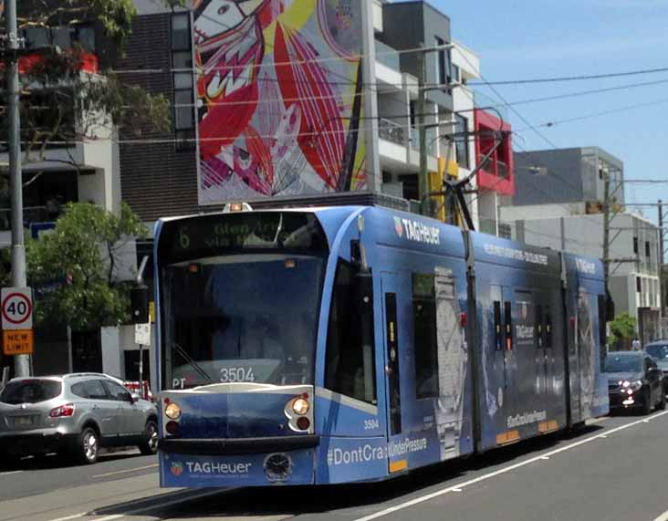 Yarra Trams Siemens Combino TAG Heuer 3504